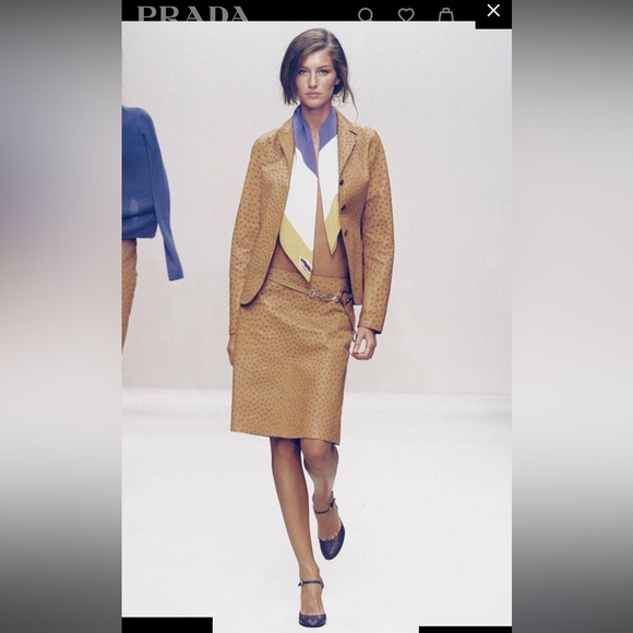 Prada Ostrich Ankle Strap Pumps, size 7 - Picture 15 of 16